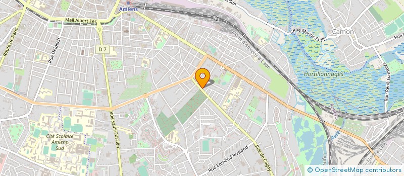 localisation de l'entreprise MONSIEUR LAURENT DUBREUCQ à AMIENS