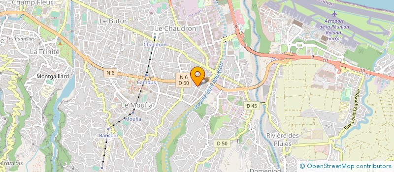 localisation de l'entreprise MONSIEUR LAURENT DUBRULLE  SAINT-DENIS