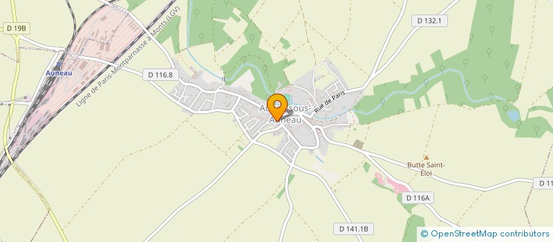 localisation de l'entreprise MONSIEUR LAURENT DUBUISSON à AUNAY-SOUS-AUNEAU