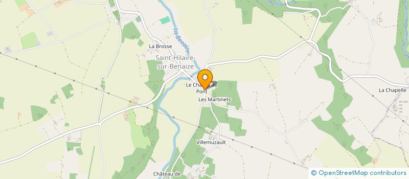 localisation de l'entreprise MONSIEUR LAURENT DUBUS à SAINT-HILAIRE-SUR-BENAIZE