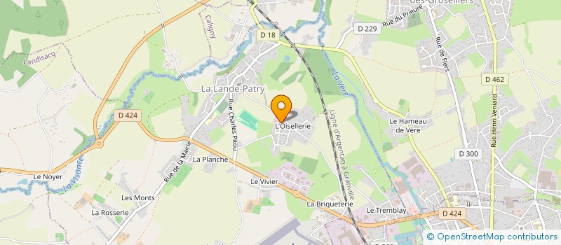 localisation de l'entreprise MONSIEUR LAURENT DUCATEZ à LA LANDE-PATRY