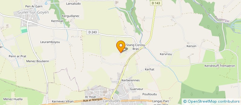 localisation de l'entreprise MONSIEUR LAURENT DUCHESNE  GUILER-SUR-GOYEN