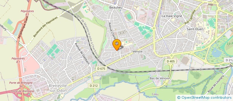 localisation de l'entreprise MONSIEUR LAURENT DUCLOS à CAEN