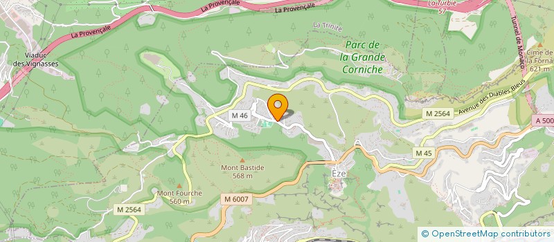 localisation de l'entreprise MONSIEUR LAURENT DUEZ  EZE