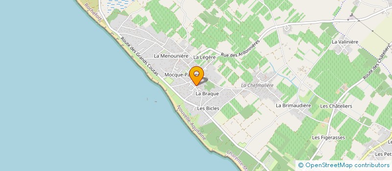 localisation de l'entreprise MONSIEUR LAURENT DUFAU à SAINT-PIERRE-D'OLERON