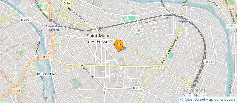 localisation de l'entreprise MONSIEUR LAURENT DUFORT à SAINT-MAUR-DES-FOSSES