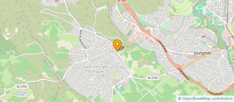 localisation de l'entreprise MONSIEUR LAURENT DUFRENOY  SAINT-GEORGES-D'ORQUES