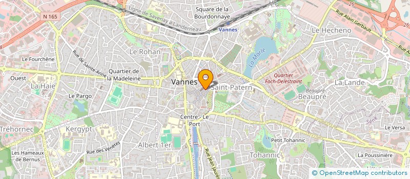 localisation de l'entreprise MONSIEUR LAURENT DUFRESNE à VANNES