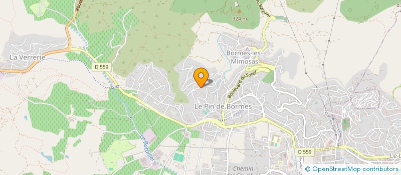 localisation de l'entreprise MONSIEUR LAURENT DUGUE à BORMES-LES-MIMOSAS