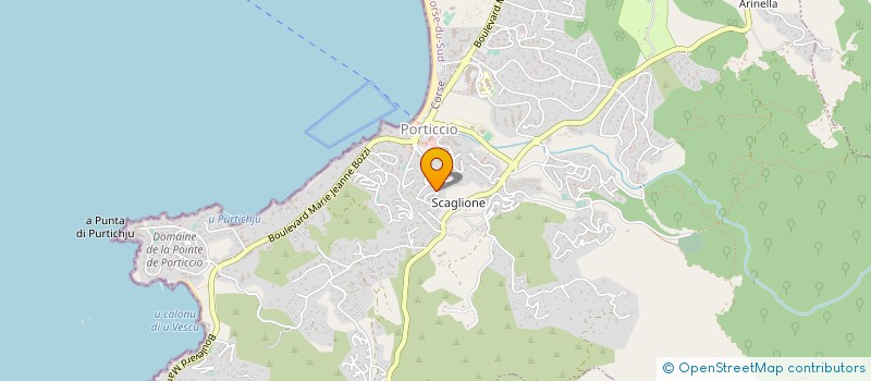 localisation de l'entreprise MONSIEUR LAURENT DUMAIS  GROSSETO-PRUGNA