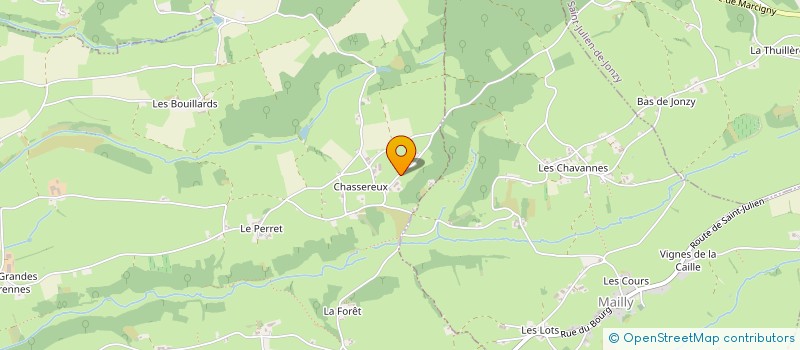 localisation de l'entreprise MONSIEUR LAURENT DUMAS  IGUERANDE