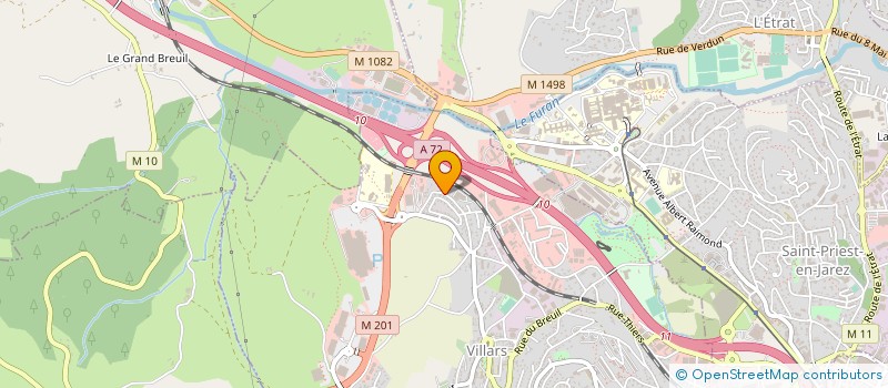 localisation de l'entreprise MONSIEUR LAURENT DUMAS à VILLARS