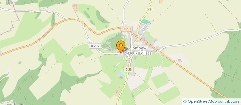 localisation de l'entreprise MONSIEUR LAURENT DUMONT à COLOMBEY LES DEUX EGLISES