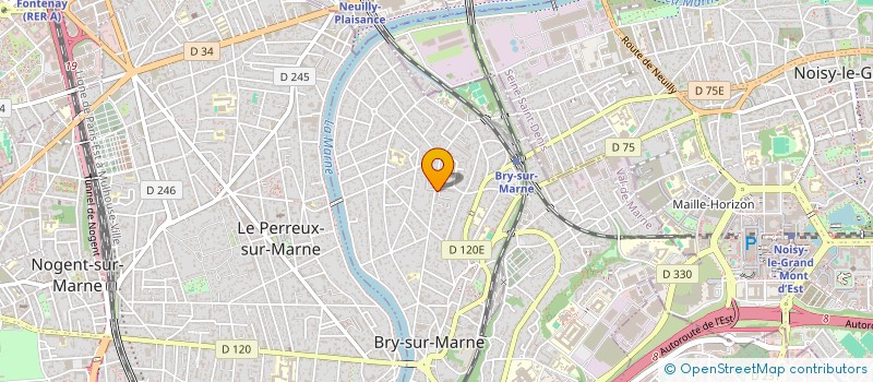 localisation de l'entreprise MONSIEUR LAURENT DUMORA  BRY-SUR-MARNE