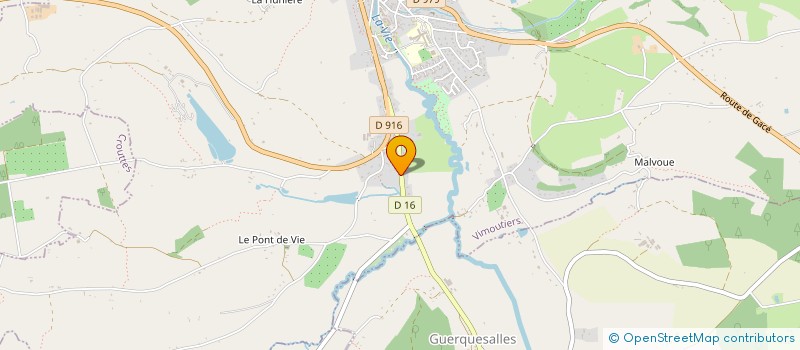 localisation de l'entreprise MONSIEUR LAURENT DUMOULIN à VIMOUTIERS