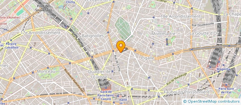 localisation de l'entreprise MONSIEUR LAURENT DUMOULIN  PARIS