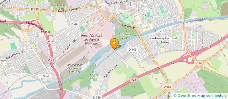 localisation de l'entreprise MONSIEUR LAURENT DUPONT à DENAIN
