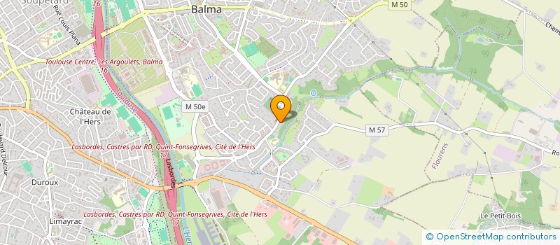 localisation de l'entreprise MONSIEUR LAURENT DUPONT à BALMA