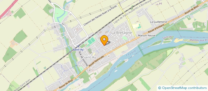 localisation de l'entreprise MONSIEUR LAURENT DUPONT à MEUNG-SUR-LOIRE