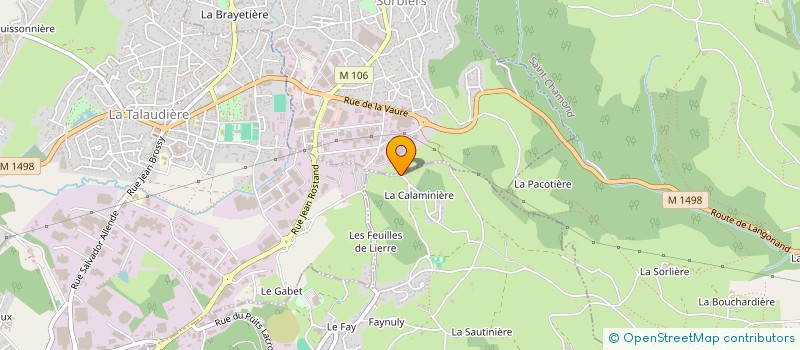 localisation de l'entreprise MONSIEUR LAURENT DUPONT  SAINT-JEAN-BONNEFONDS