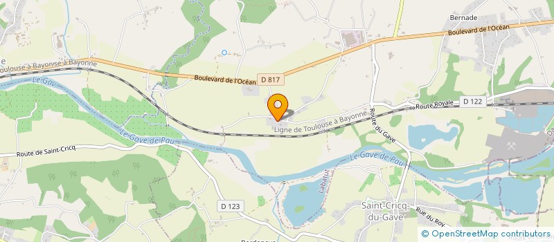 localisation de l'entreprise MONSIEUR LAURENT DUPOUY  LABATUT