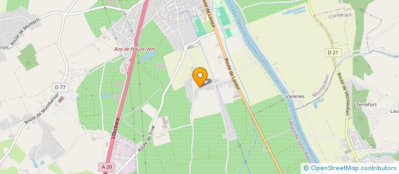 localisation de l'entreprise MONSIEUR LAURENT DUPUY  BRESSOLS