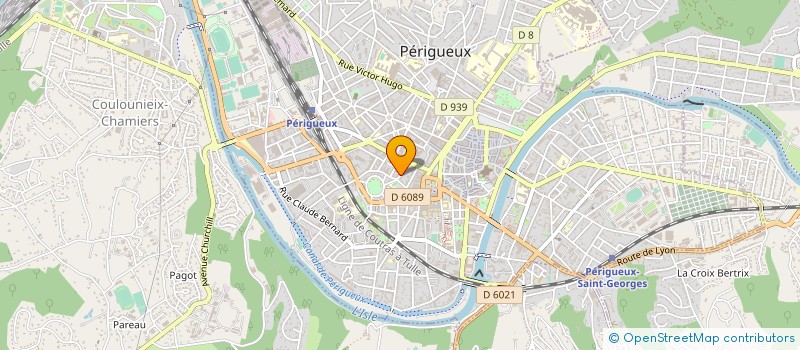 localisation de l'entreprise MONSIEUR LAURENT DUQUERROY à PERIGUEUX