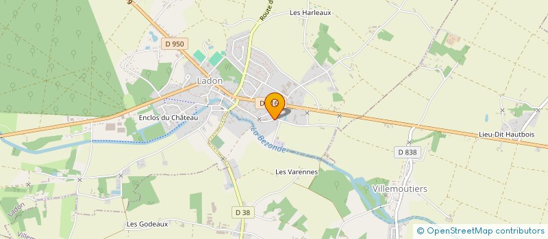 localisation de l'entreprise MONSIEUR LAURENT DURAND à LADON