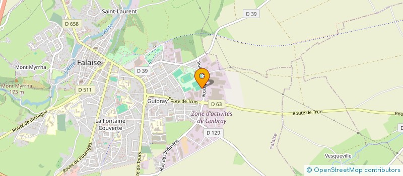 localisation de l'entreprise MONSIEUR LAURENT DURAND à FRESNE-LA-MERE
