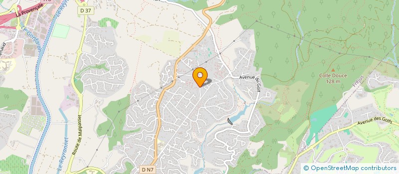 localisation de l'entreprise MONSIEUR LAURENT DURET à FREJUS