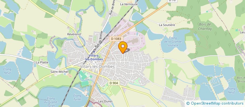 localisation de l'entreprise MONSIEUR LAURENT DUREUX  VILLARS-LES-DOMBES