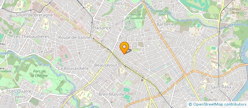 localisation de l'entreprise MONSIEUR LAURENT DUSERRE à NANTES