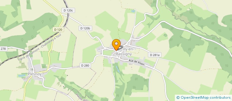 localisation de l'entreprise MONSIEUR LAURENT DUSSAUCY à MARCILLY-EN-BASSIGNY