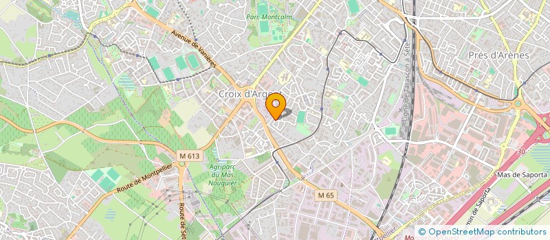 localisation de l'entreprise MONSIEUR LAURENT DUSSUCHALE  MONTPELLIER