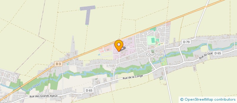 localisation de l'entreprise MONSIEUR LAURENT DUTERNE  COURTISOLS