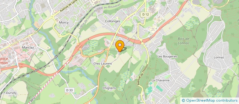 localisation de l'entreprise MONSIEUR LAURENT DUTRUEL à THONON-LES-BAINS