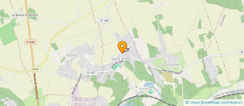 localisation de l'entreprise MONSIEUR LAURENT DUVAL  SAINT-ELIER