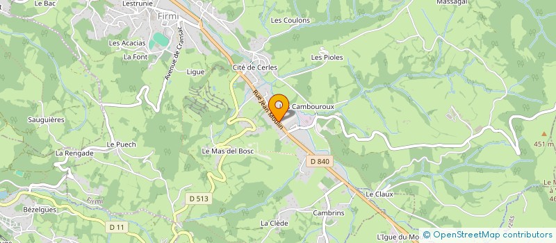 localisation de l'entreprise MONSIEUR LAURENT DUVEREL à FIRMI