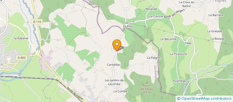 localisation de l'entreprise MONSIEUR LAURENT DZIUBA à BETAILLE