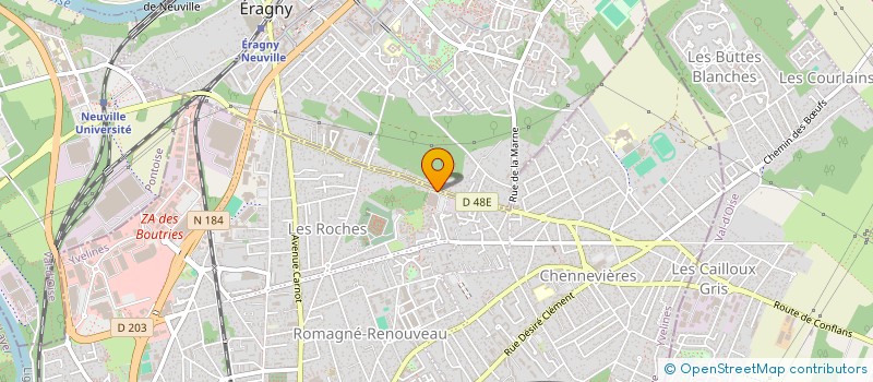 localisation de l'entreprise MONSIEUR LAURENT EAV  CONFLANS-SAINTE-HONORINE