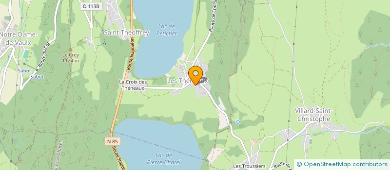 localisation de l'entreprise MONSIEUR LAURENT EBERSVILLER  PIERRE-CHATEL