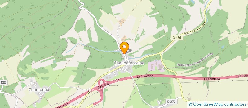 localisation de l'entreprise MONSIEUR LAURENT ECHENOZ  MARCHAUX-CHAUDEFONTAINE