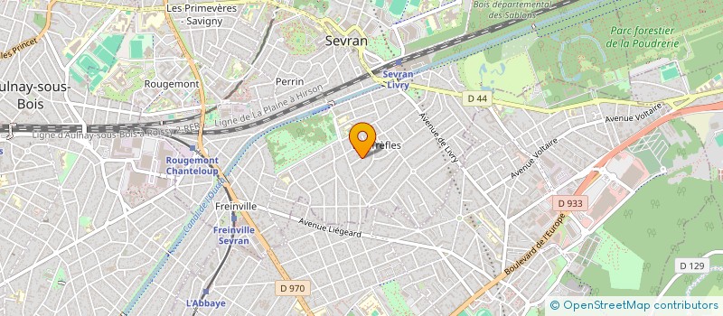 localisation de l'entreprise MONSIEUR LAURENT EDELINE à SEVRAN