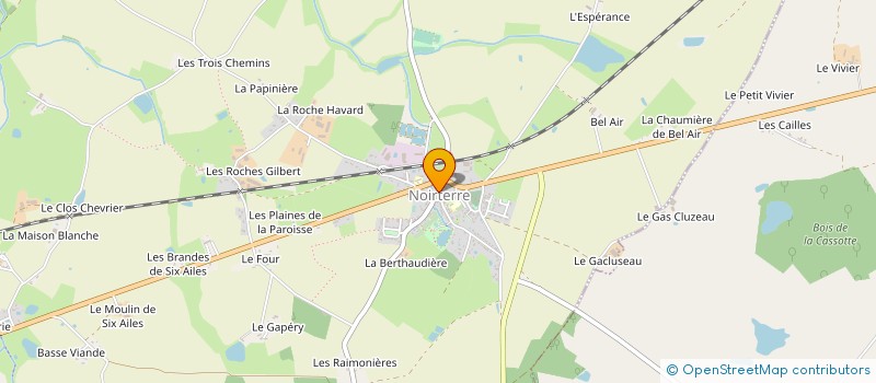 localisation de l'entreprise MONSIEUR LAURENT EDOUARD  BRESSUIRE