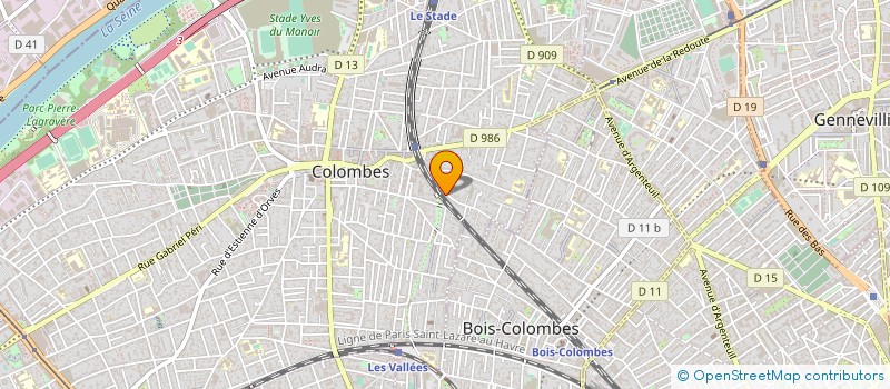 localisation de l'entreprise MONSIEUR LAURENT EGARNES à COLOMBES