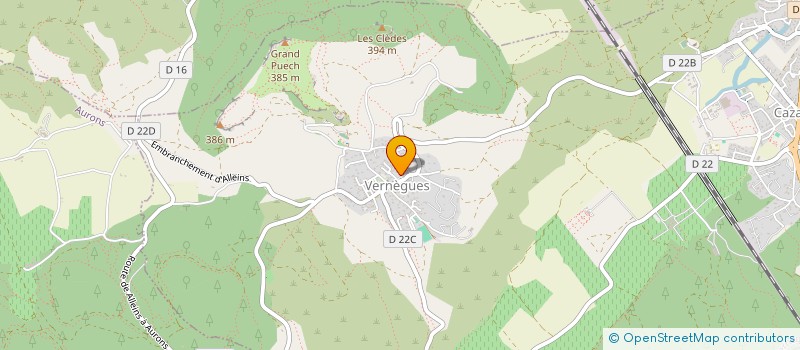 localisation de l'entreprise MONSIEUR LAURENT EIMECKE  VERNEGUES