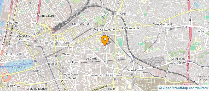 localisation de l'entreprise MONSIEUR LAURENT ELBAZE à MARSEILLE