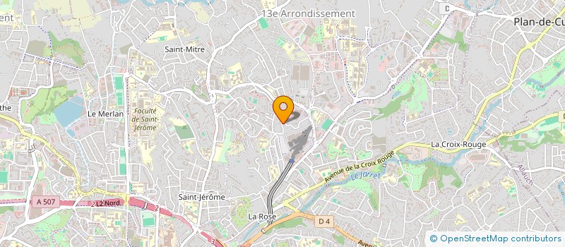 localisation de l'entreprise MONSIEUR LAURENT EMILE BORONI à MARSEILLE