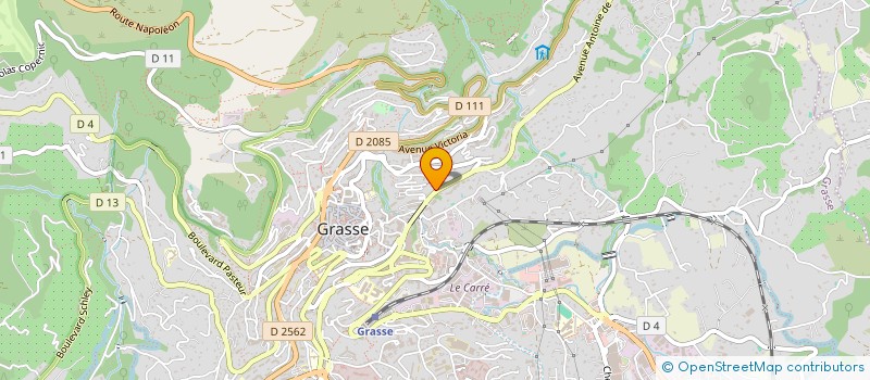 localisation de l'entreprise MONSIEUR LAURENT-EMMANUEL BRIFFAUD à GRASSE