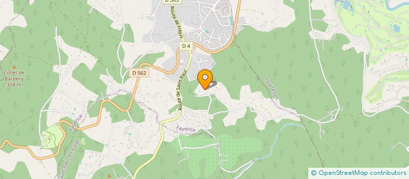 localisation de l'entreprise MONSIEUR LAURENT ENGEAMME  FAYENCE